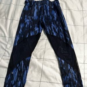Lululemon Blue Print Full Length Legging